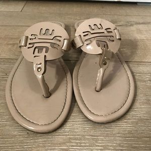 nude pierre dumas sandals